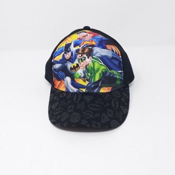 JUSTICE LEAGUE Trio Youth DC Comics Adjustable Hat - Picture 3 of 7